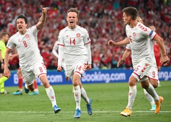 Dinamarca logra la gesta y se cita en octavos con Bale