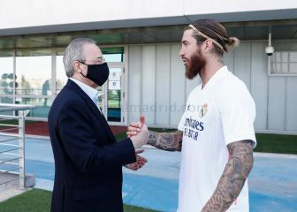 Ramos sí está en la web del club