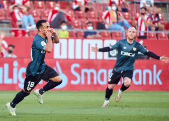 La Ponferradina celebra el éxito del Rayo Vallecano