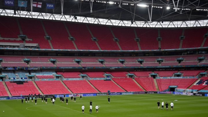 Habrá más de 60.000 aficionados en Wembley para semis y final de la Eurocopa
