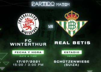 El Winterthur de Suiza, primer rival del Betis este verano