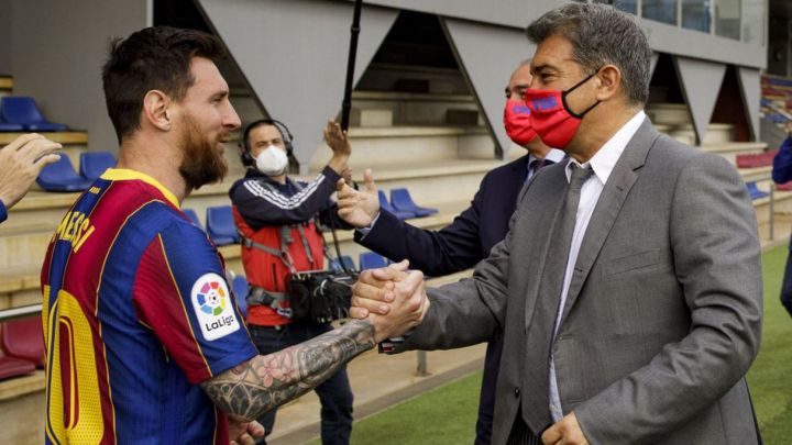 OK de Messi a Laporta: hará un contrato de dos años