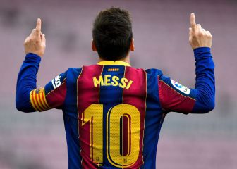 El Barça felicita a Messi