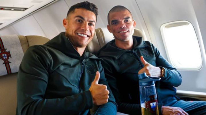 ¿Qué bebe Cristiano? Guasa en las redes tras la foto de CR7