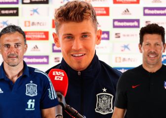 Marcos Llorente y las diferencias entre Simeone y Luis Enrique