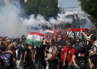 Hungría le da un toque de atención a sus aficionados