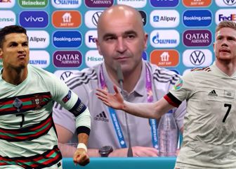 Roberto Martínez explica por qué no cambiaría a De Bruyne por Cristiano Ronaldo