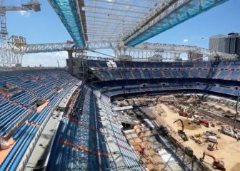 Salen a la luz nuevas imágenes del Bernabéu por dentro