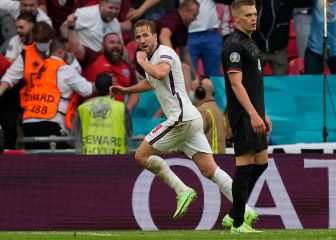 Inglaterra-Alemania en imágenes