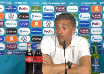 La charla de Luis Enrique tras el pase a cuartos