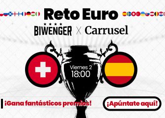 ¡Vive el España - Suiza con la mejor compañía: Carrusel y Biwenger!
