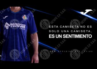 El Getafe presenta la camiseta del 75 aniversario