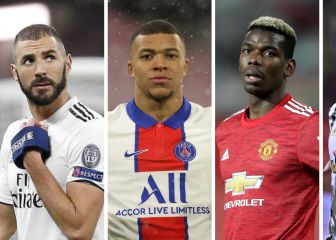 La increíble lista de jugadores que serían libres de negociar en enero