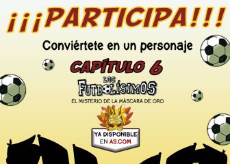 ¿Quieres convertirte en un personaje de Los Futbolísimos?