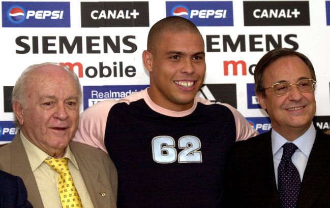 Di Stéfano, Ronaldo y Florentino.