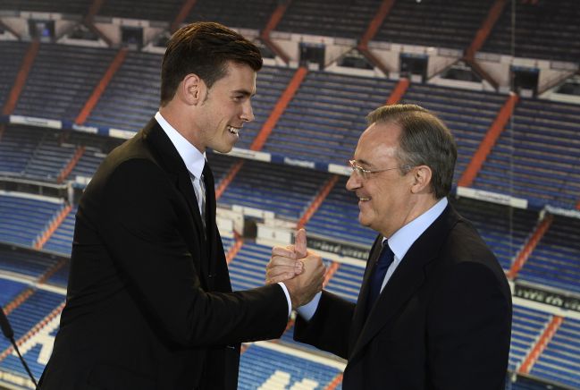 Bale y Florentino.
