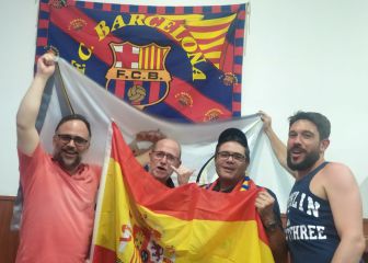 La Roja puede con todo y une a madridistas y culés en Cataluña