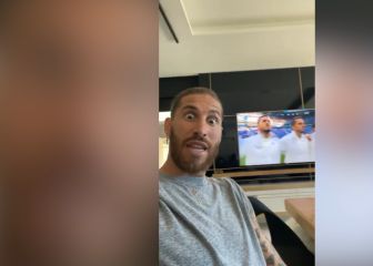 Para los que tenían alguna duda de Ramos: así vivió el himno de España en su casa...