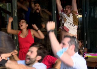 La tanda de la liberación más absoluta: así explotó la afición con el gol de Oyarzabal