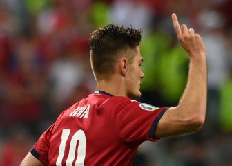 Schick iguala a Cristiano y el récord histórico de Milan Baros