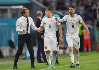 Así cambió Mancini a Italia