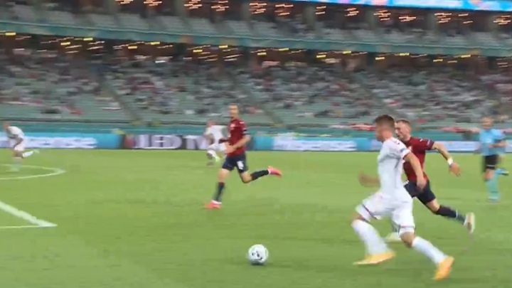 Maehle y la asistencia digna de Modric que mete a Dinamarca en las semifinales de la Euro