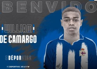 Deportivo y Leganés acuerdan la cesión de William de Camargo