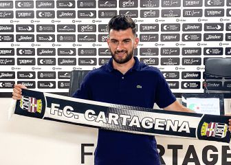 Pablo Vázquez quiere “crecer” en el Cartagonova