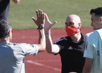 Luis Rubiales respalda a Luis Enrique todas las sesiones previas