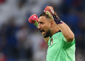 Donnarumma, el muro de Italia: pocas paradas, pero decisivas
