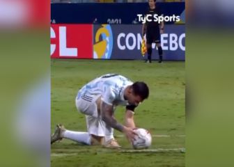 Messi se hace viral tras este gesto: es la primera vez que se le ve hacer algo así...