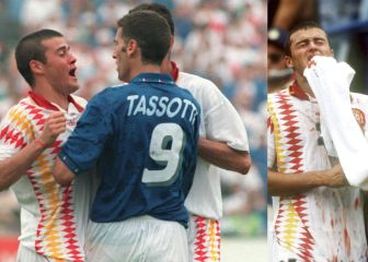 Qué fue de Tassotti: del codazo a Luis Enrique a segundo de Shevchenko