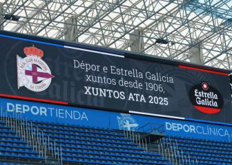 Estrella Galicia renueva hasta 2025 su patrocinio con el Depor
