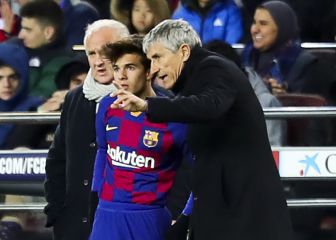 Riqui Puig se queda con Setién antes que con Koeman