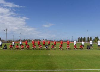 Gallego inicia la pretemporada en Mareo con 22 futbolistas