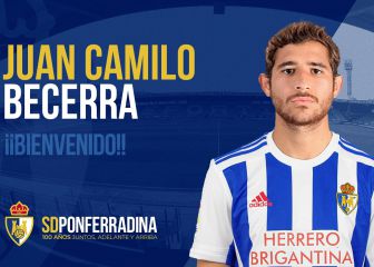 El colombiano Becerra llega cedido por el Espanyol