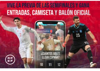 Un estadio virtual para animar a España en la previa del partido frente a Italia