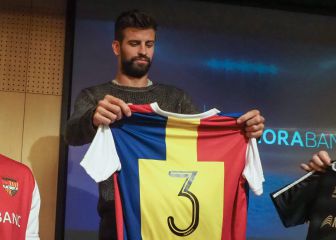 Piqué cambia el escudo del Andorra