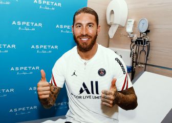 Las primeras imágenes de Sergio Ramos con el PSG
