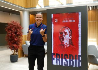 Amanda Frisbie refuerza la defensa del Atlético