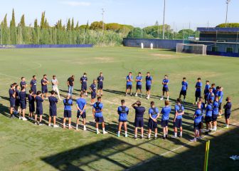 El Cádiz vuelve al trabajo y ya toca balón
