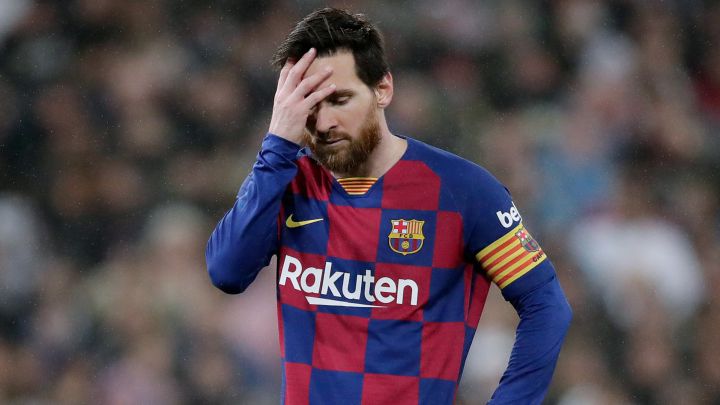 Tebas, unsure that Messi will continue at Barça: "I don't know..."