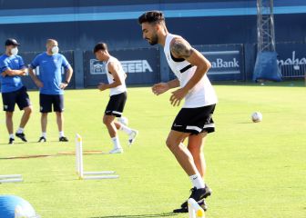 Juande: “Solo he jugado con público en La Rosaleda una vez”