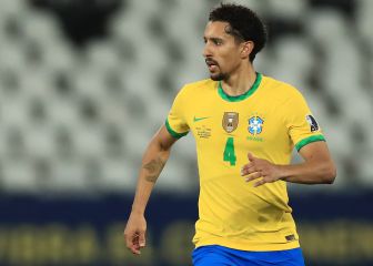 Marquinhos en la seguridad defensiva de Brasil