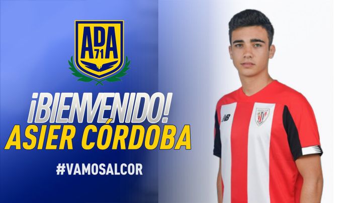 Asier Córdoba nueva incorporación de la AD Alcorcón