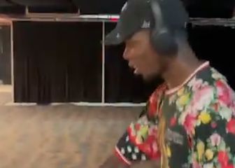 Pogba 'ficha' por la NBA con un outfit que no tiene desperdicio