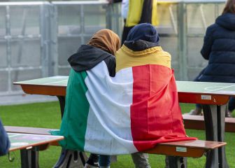 Italia estará casi sola en Wembley