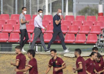 El Sevilla inicia su primera concentración con todo por hacer
