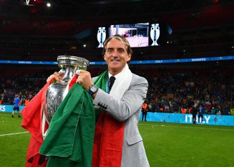 Mancini, entre lágrimas: “Se ha cerrado un círculo”