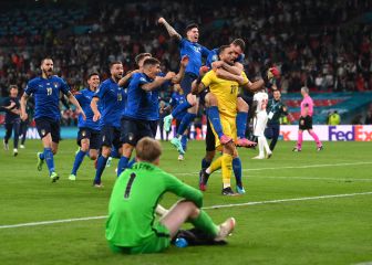 Casi ocho millones y medio de espectadores vieron la tanda de la final entre Italia e Inglaterra